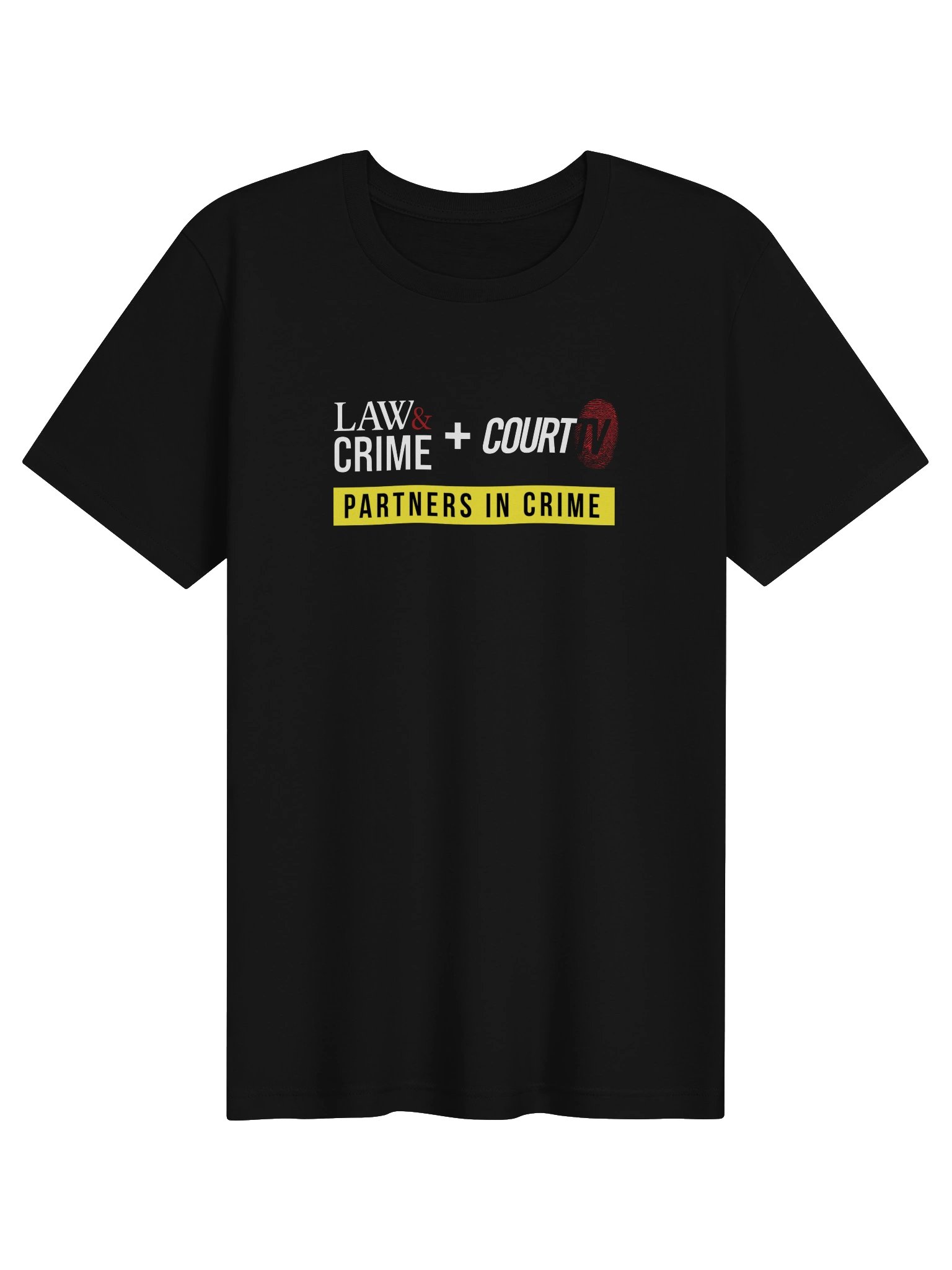 Law&Crime + Court TV "Partners in Crime" T-Shirt product image (1)