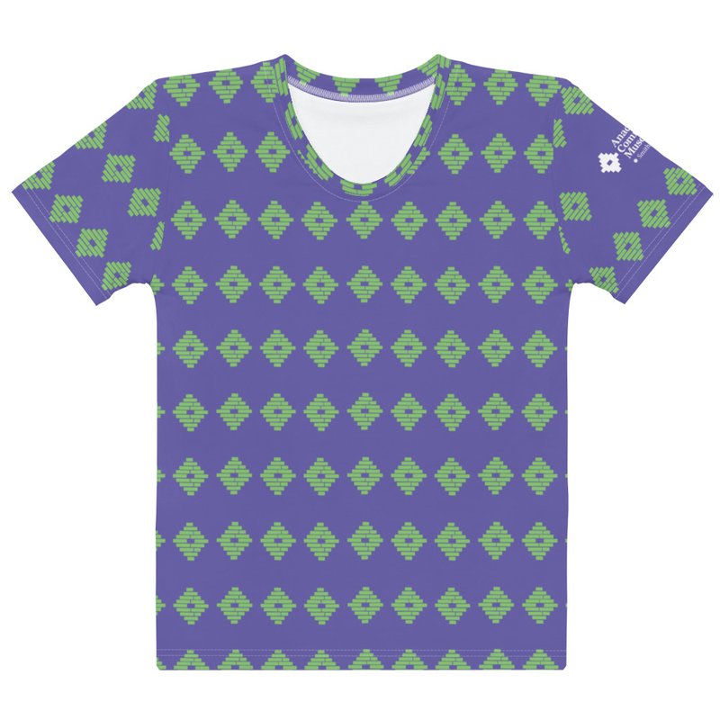 Anacostia Community Museum Tee - Purple/Green (Women’s) Image 1