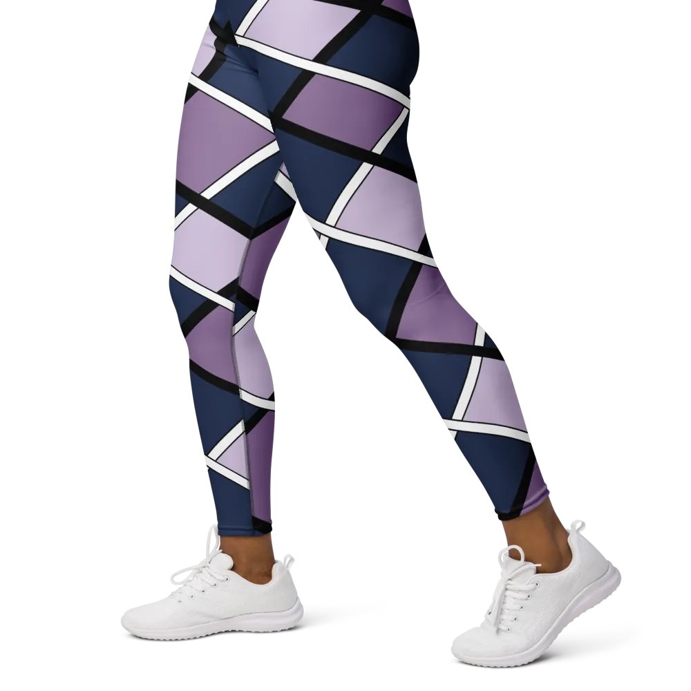 Trendy Yoga Pants With Geometric Pattern product image (6)