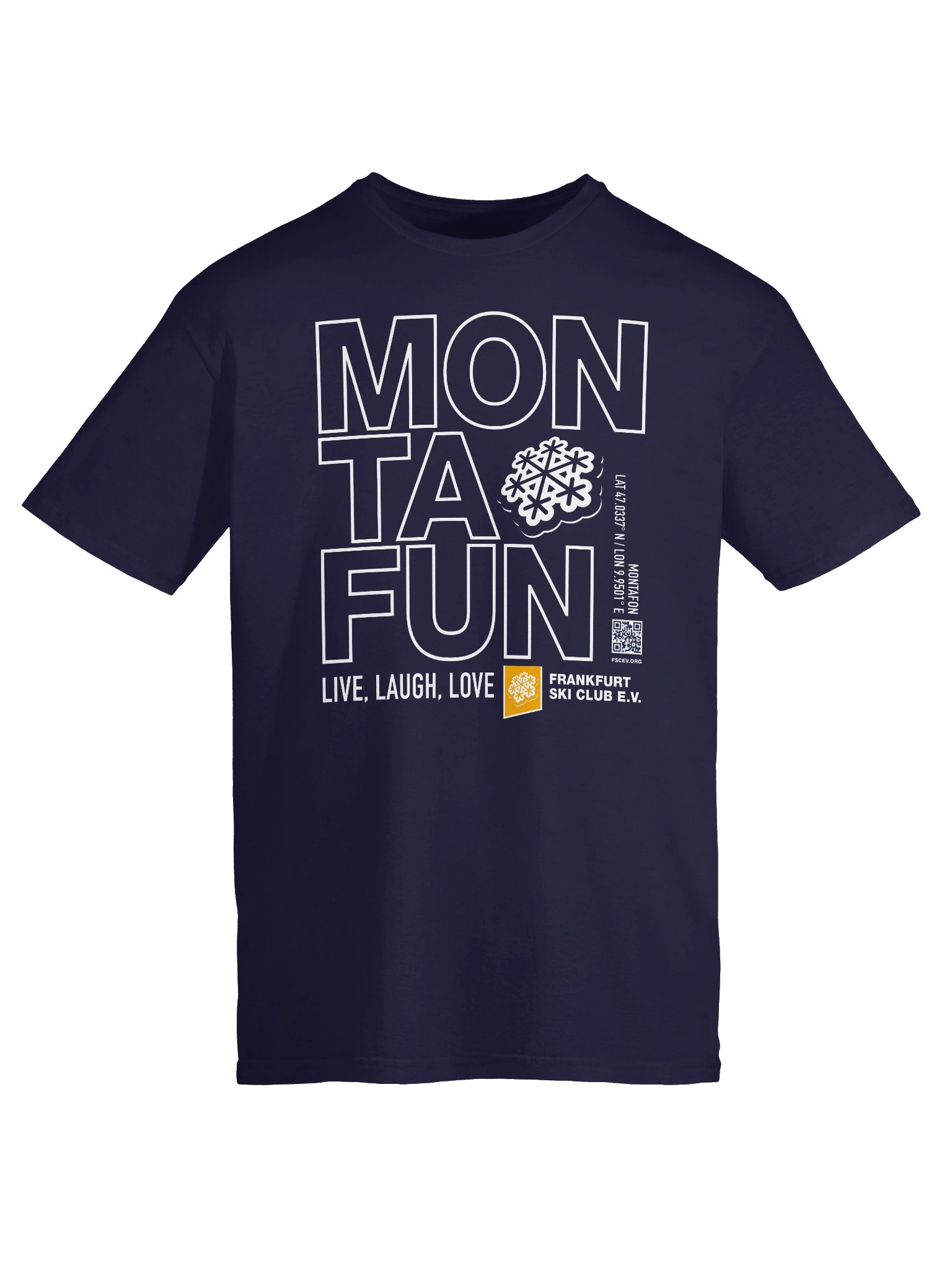 Monta(fun) Live, Laugh, Love (front only print) product image (3)