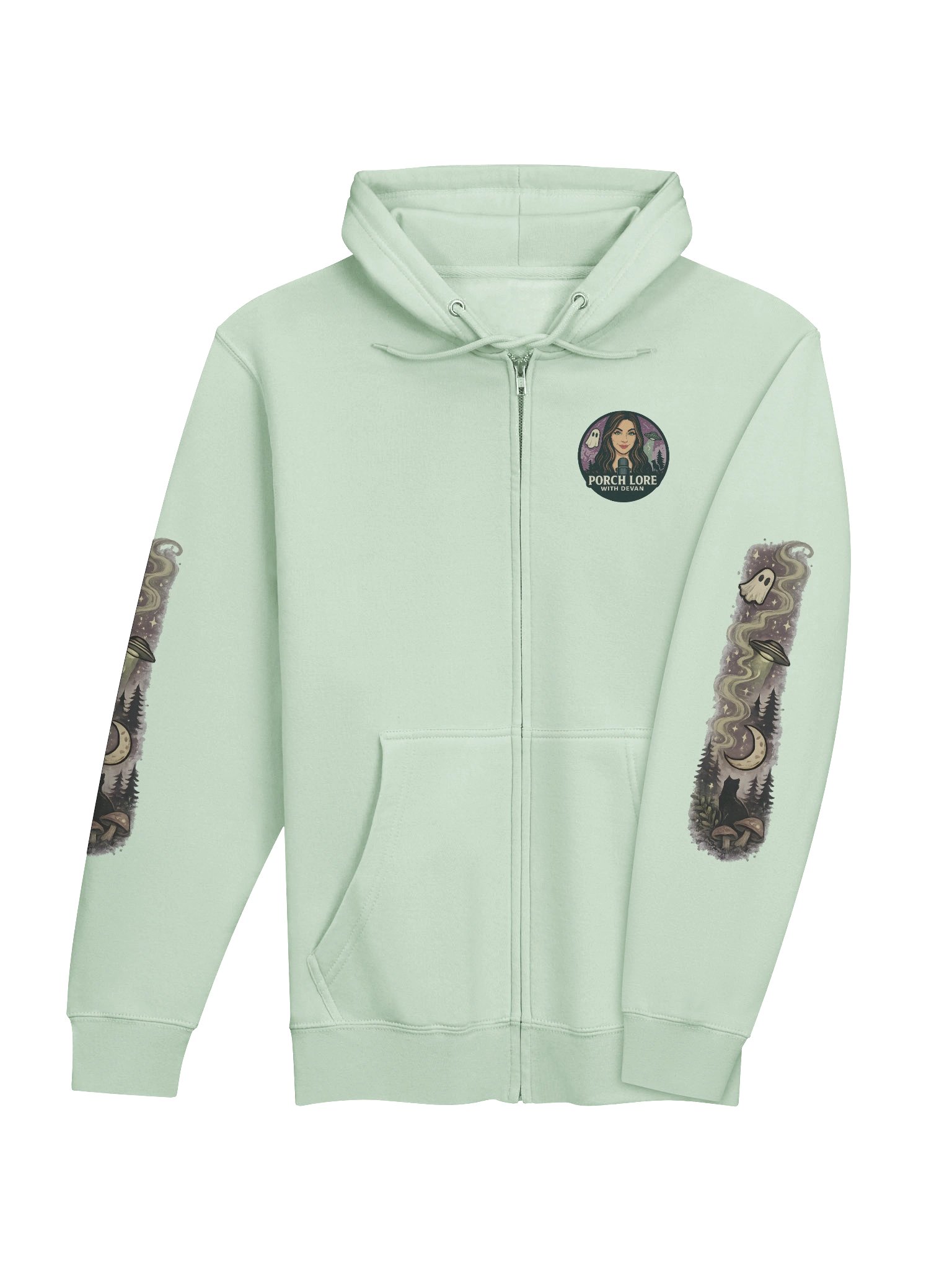 PORCH LORE DEVAN ZIP UP HOODIE product image (4)
