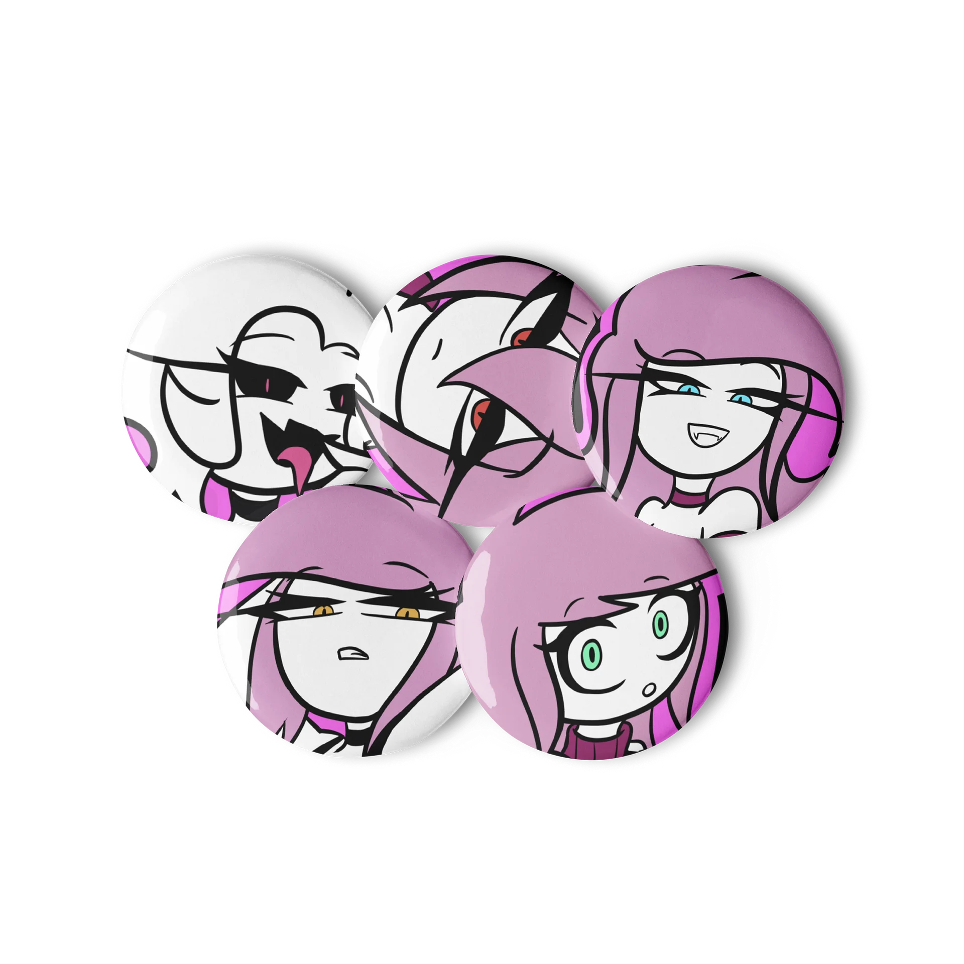 Unstable Valentine - Pin Set product image (2)