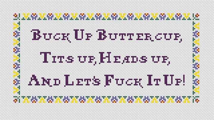 Buttercup Cross Stitch Pattern product image (1)