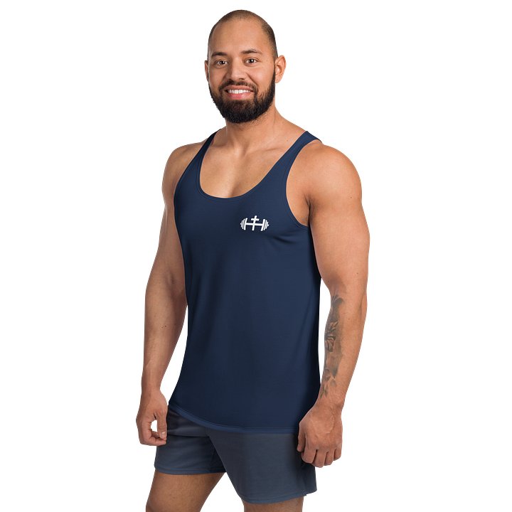 His House Unisex Performance Tank - Navy product image (2)