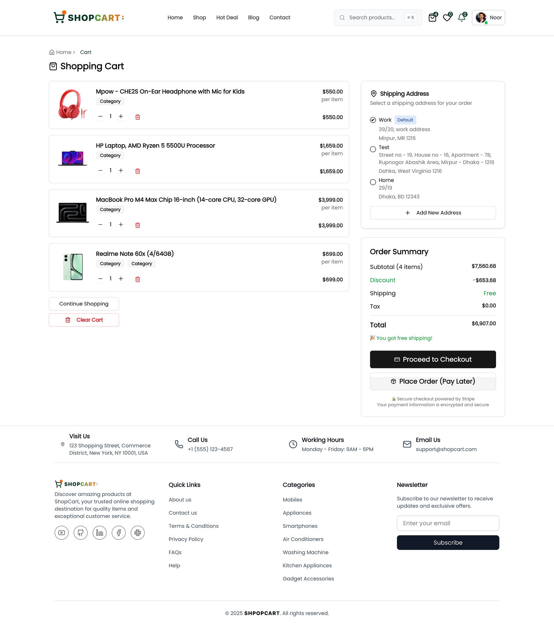 ShopCart Pro - Ultimate E-Commerce Solution - One-time payment • Lifetime access product image (3)