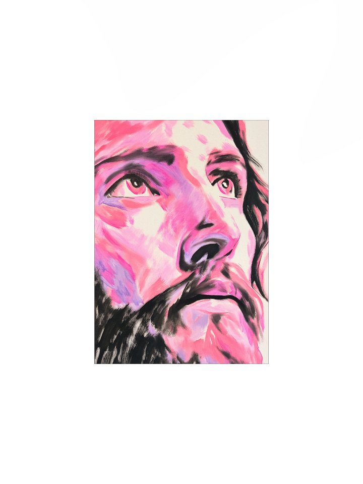 Jesus by Wamantha (Fine Art Print) product image (1)