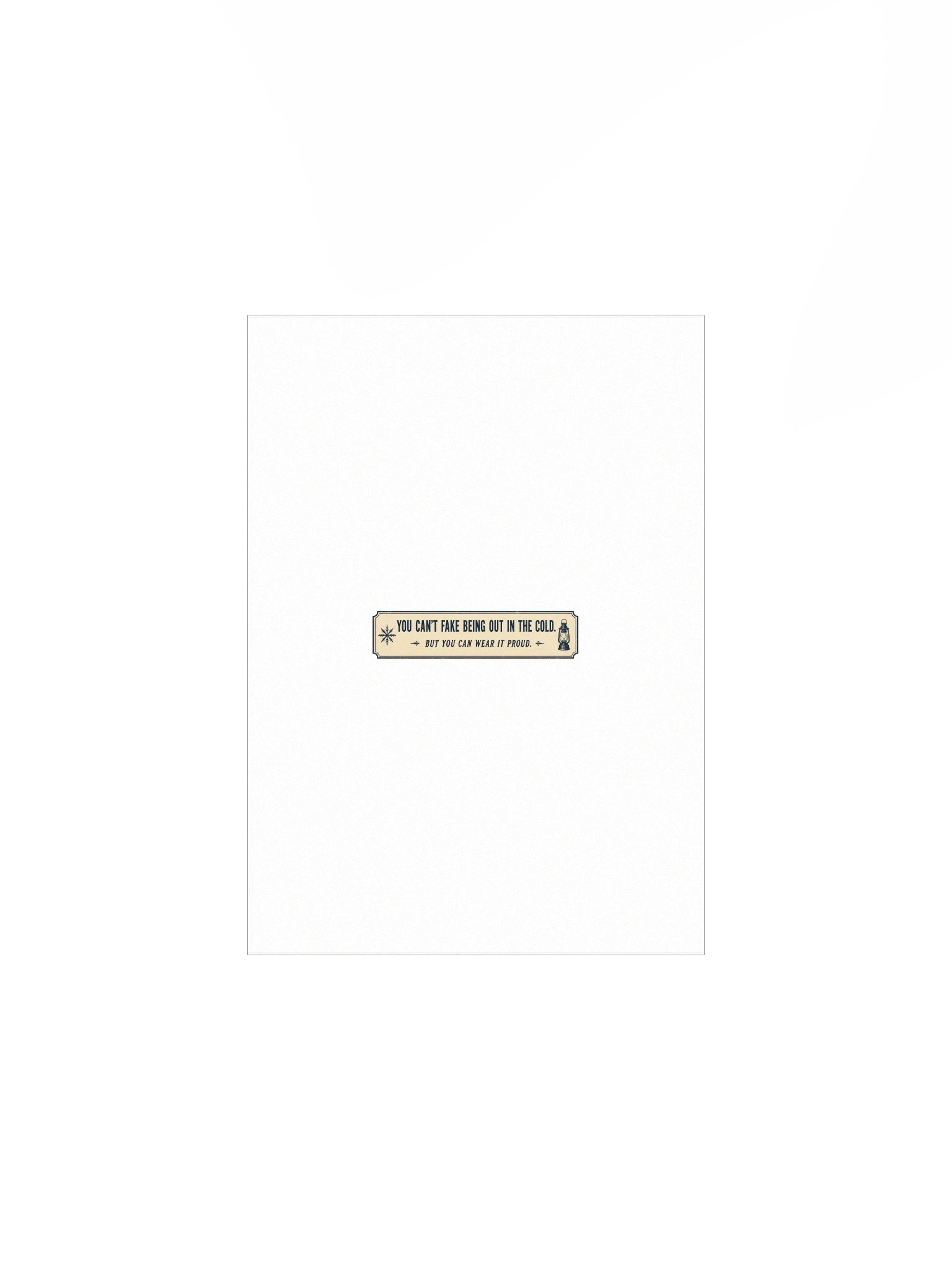 Out in the Cold Manifesto Poster product image (5)