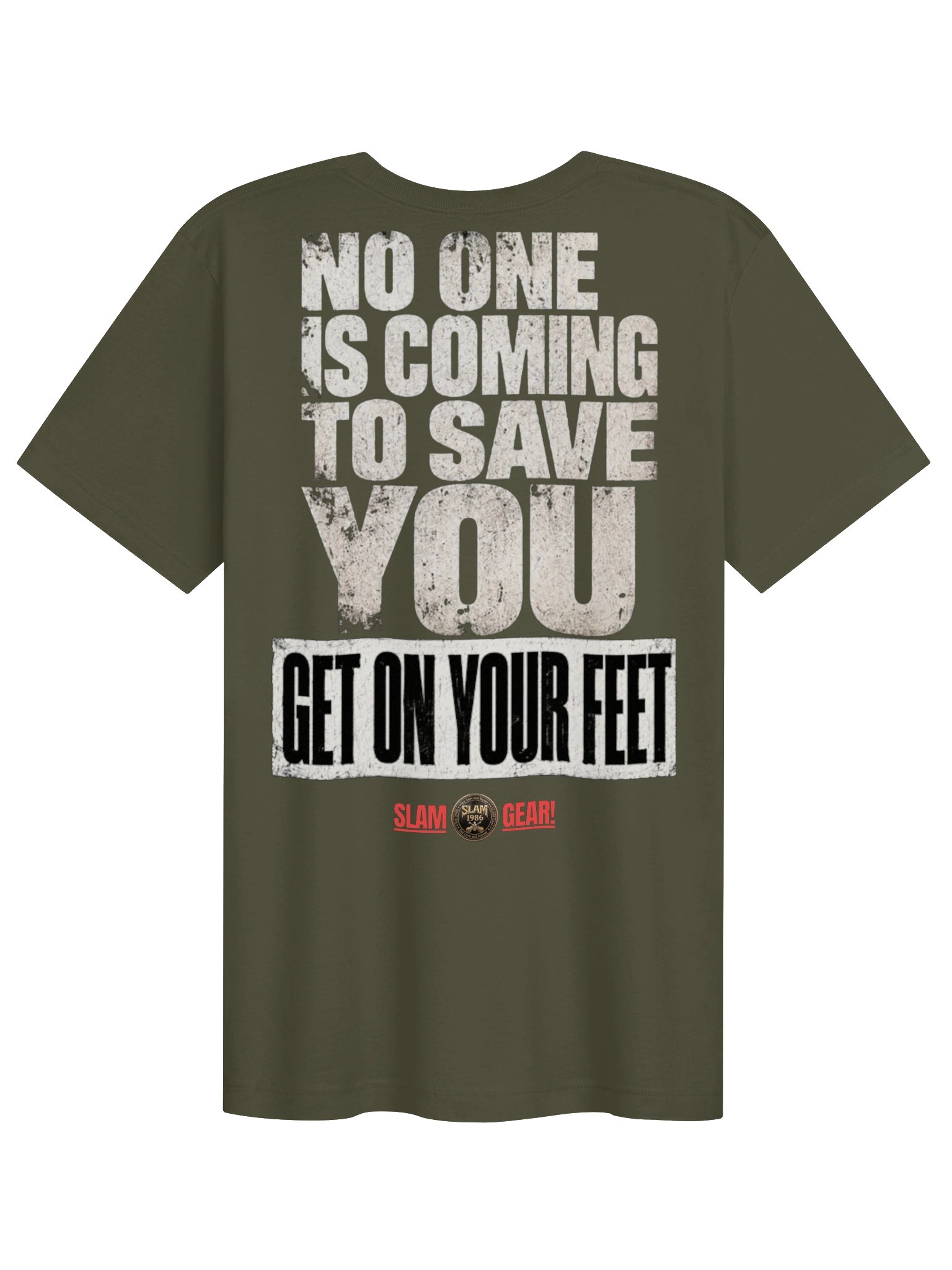 No One Is Coming to Save You Shirt from the SLAM "Burn It Down" Album Collection product image (3)