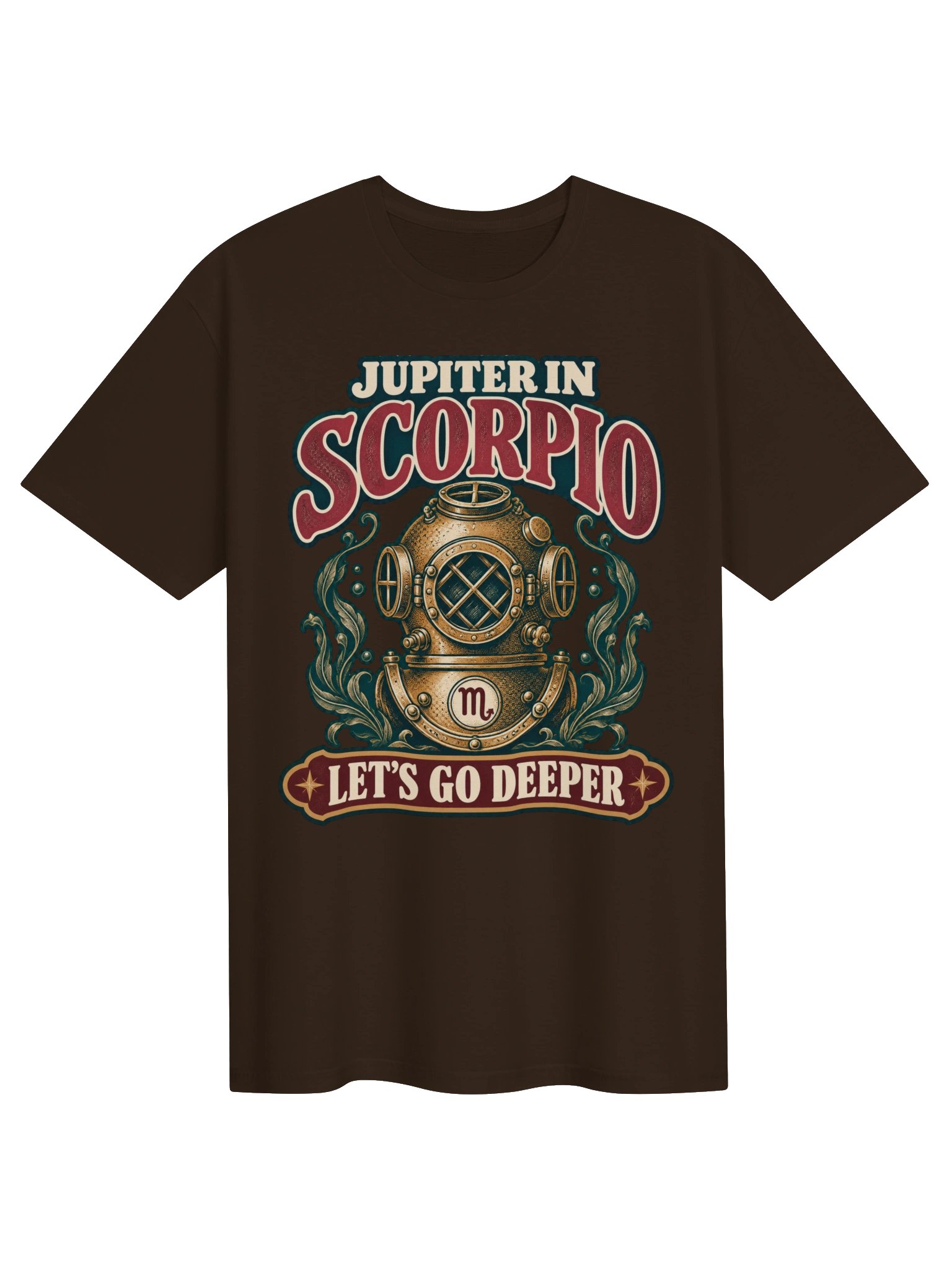 Jupiter in Scorpio Let’s Go Deeper Tee product image (1)