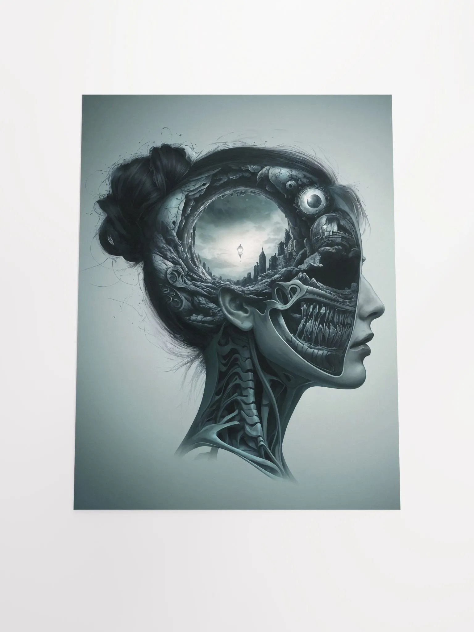 Surreal Profile Landscape Poster product image (8)