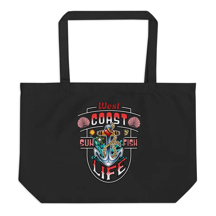 West Coast Life Emblem Tote Bag product image (1)
