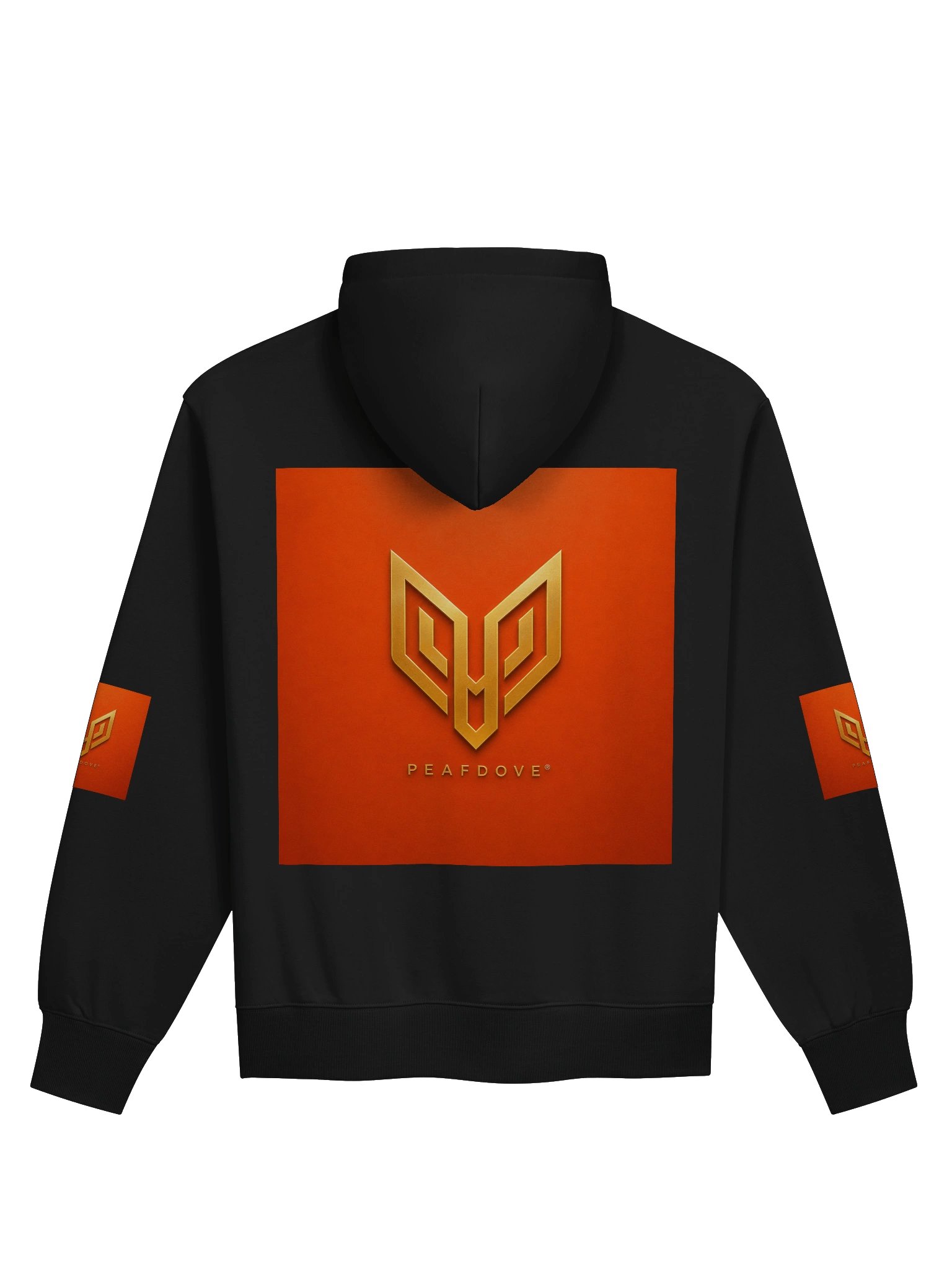 PEAFDOVE® Orange Sigil Hoodie product image (2)