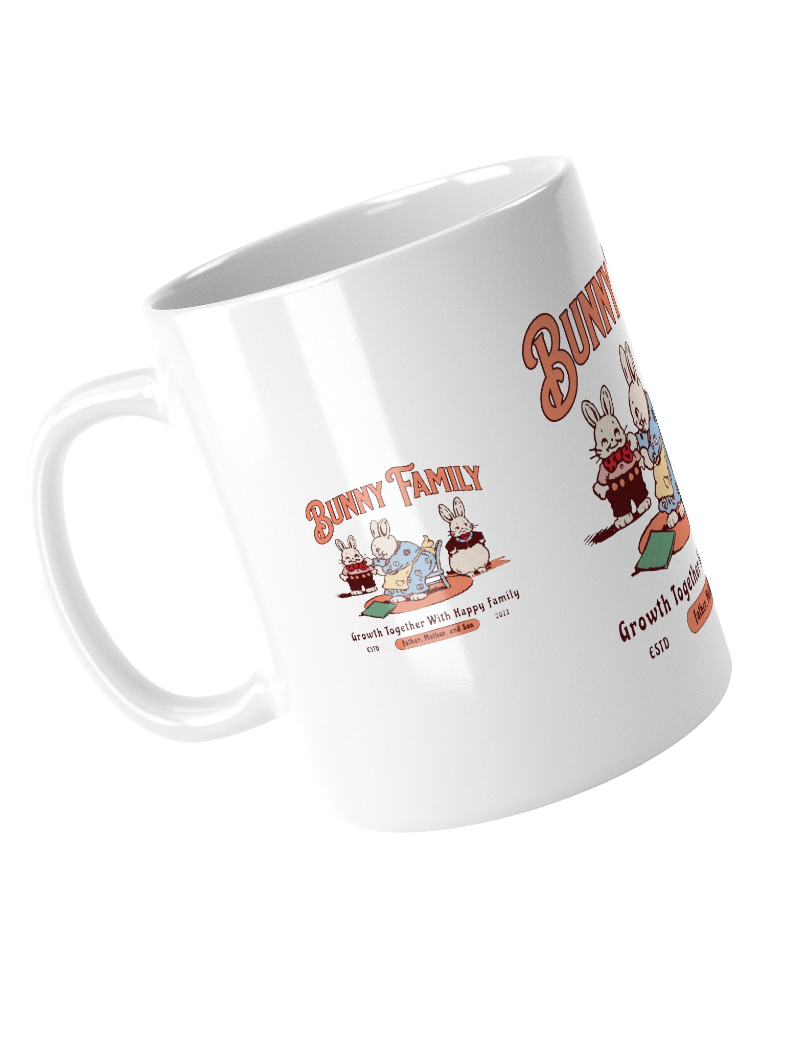Bunny Family Ceramic Mug product image (5)