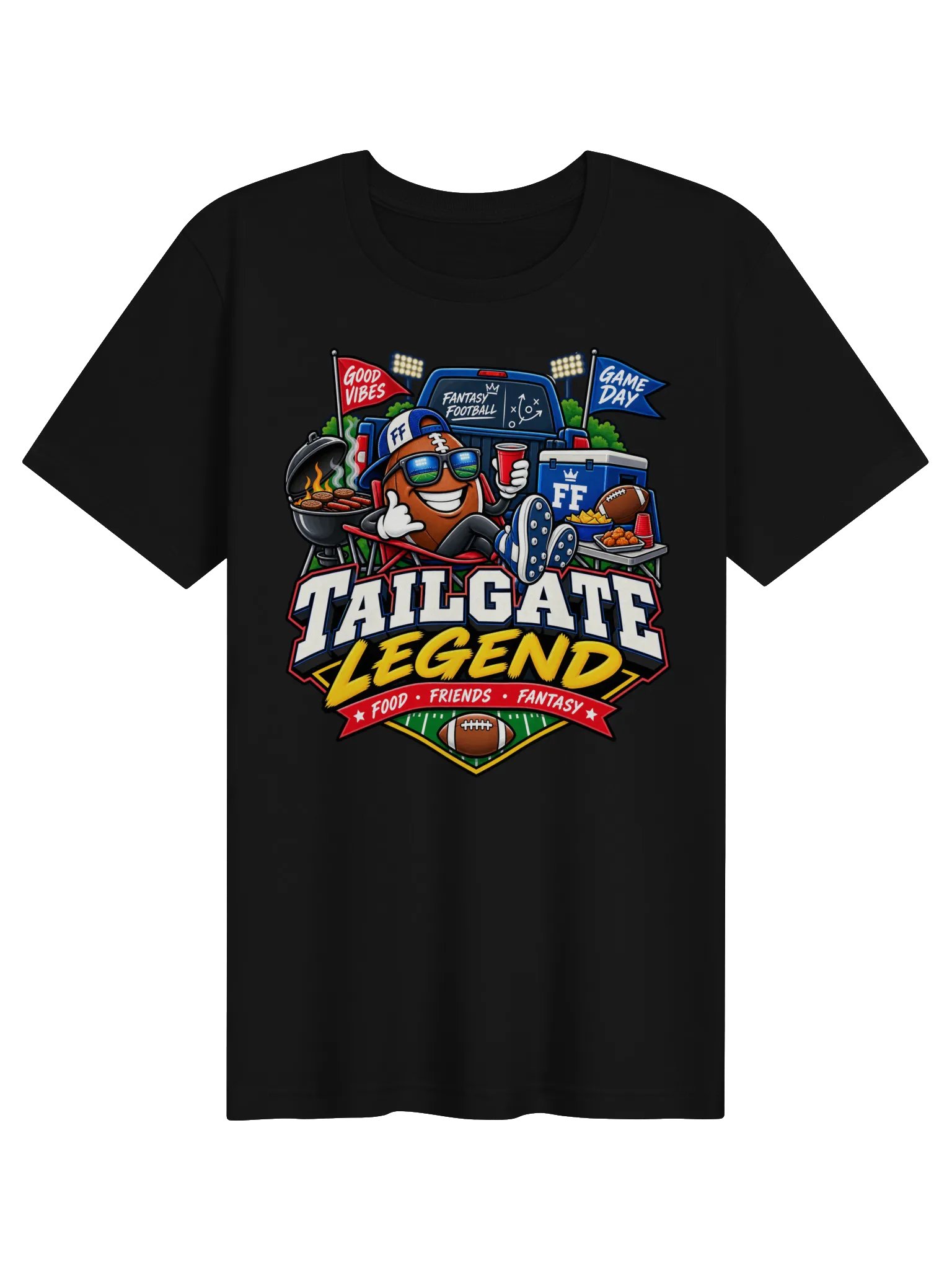 Tailgate Legend Cartoon Tee product image (1)