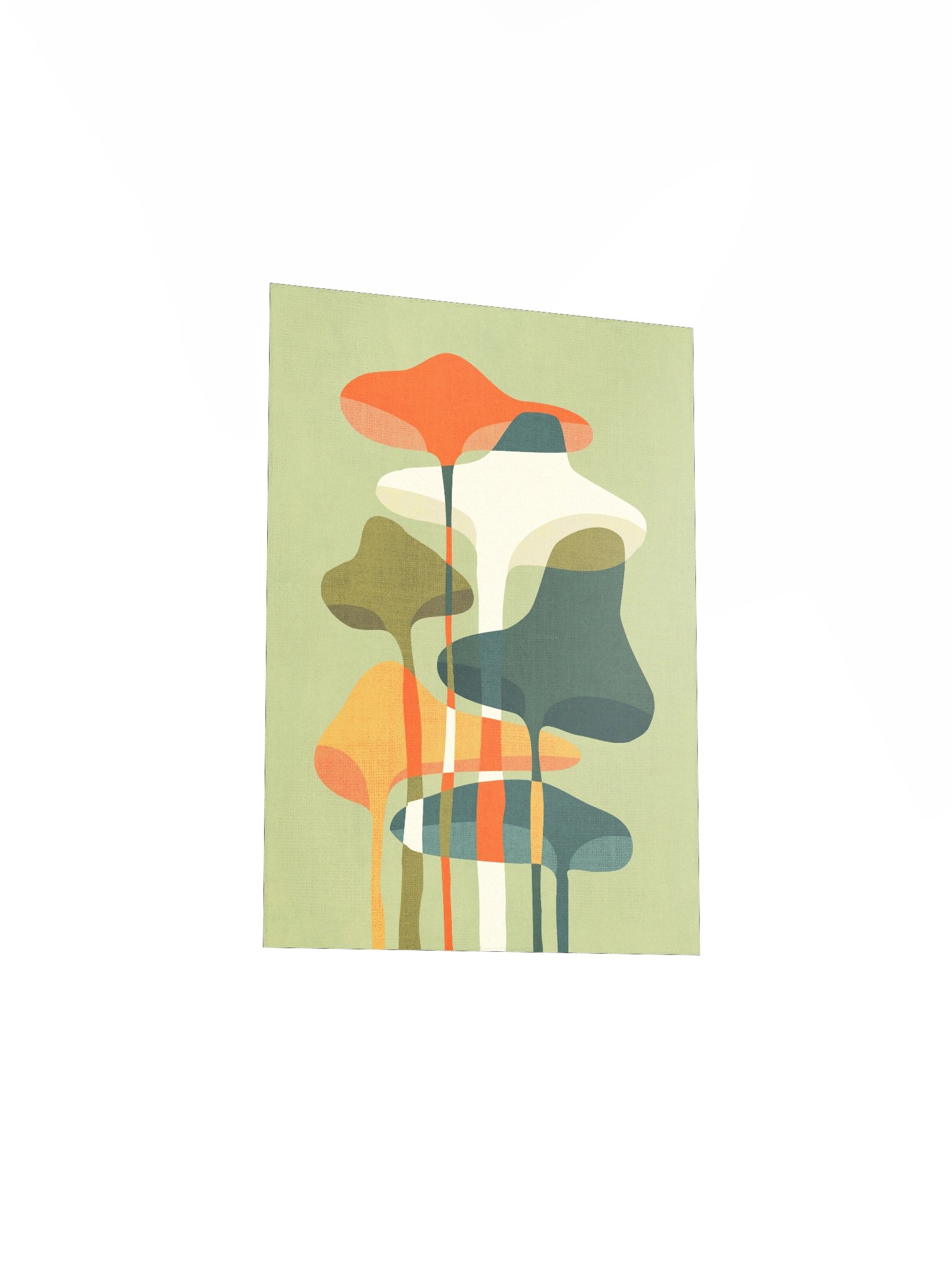 wild mushrooms art print product image (18)