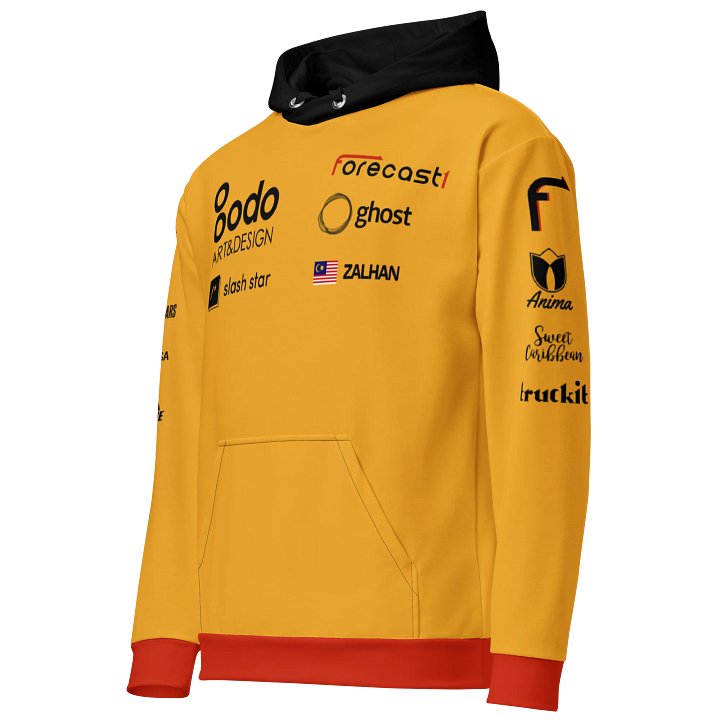 Zalhan - Yellow Hoodie Personalized product image (2)