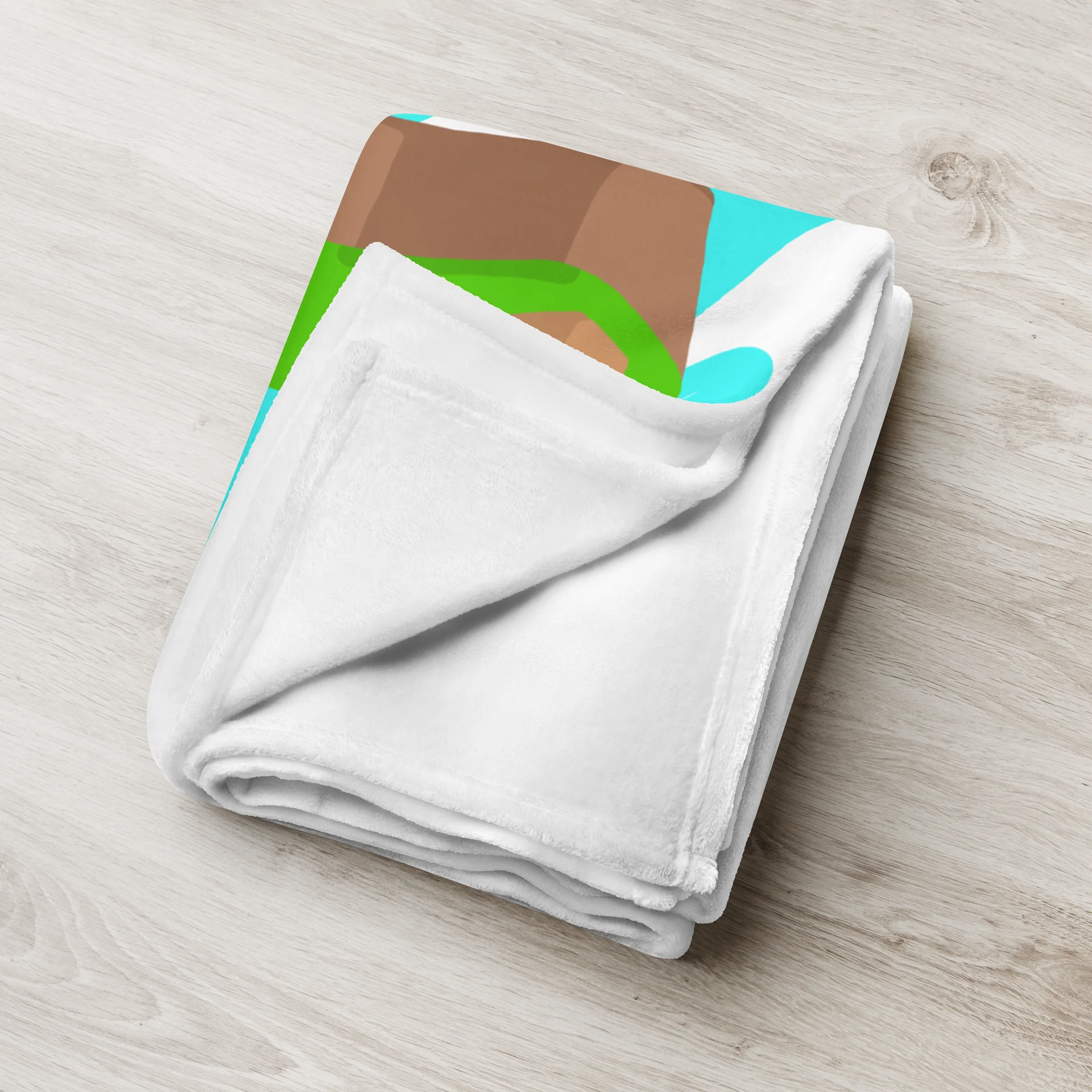 Skyblock White Blanket product image (3)