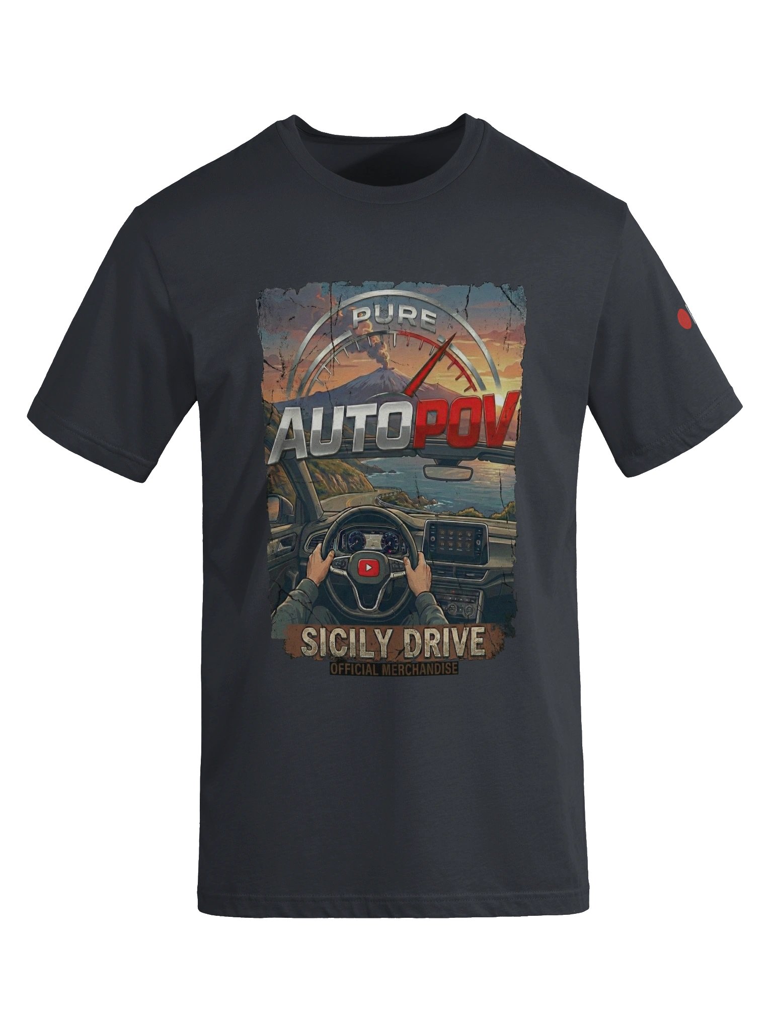 T-SHIRT // POV SICILY // ETNA ASCENT product image (5)