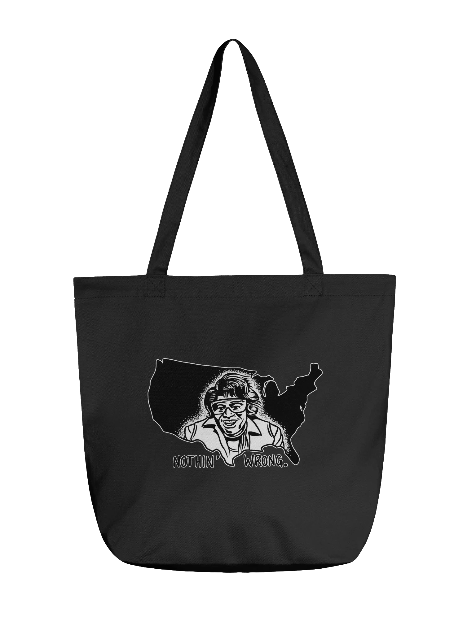 Nothing Wrong JB tote bag product image (1)