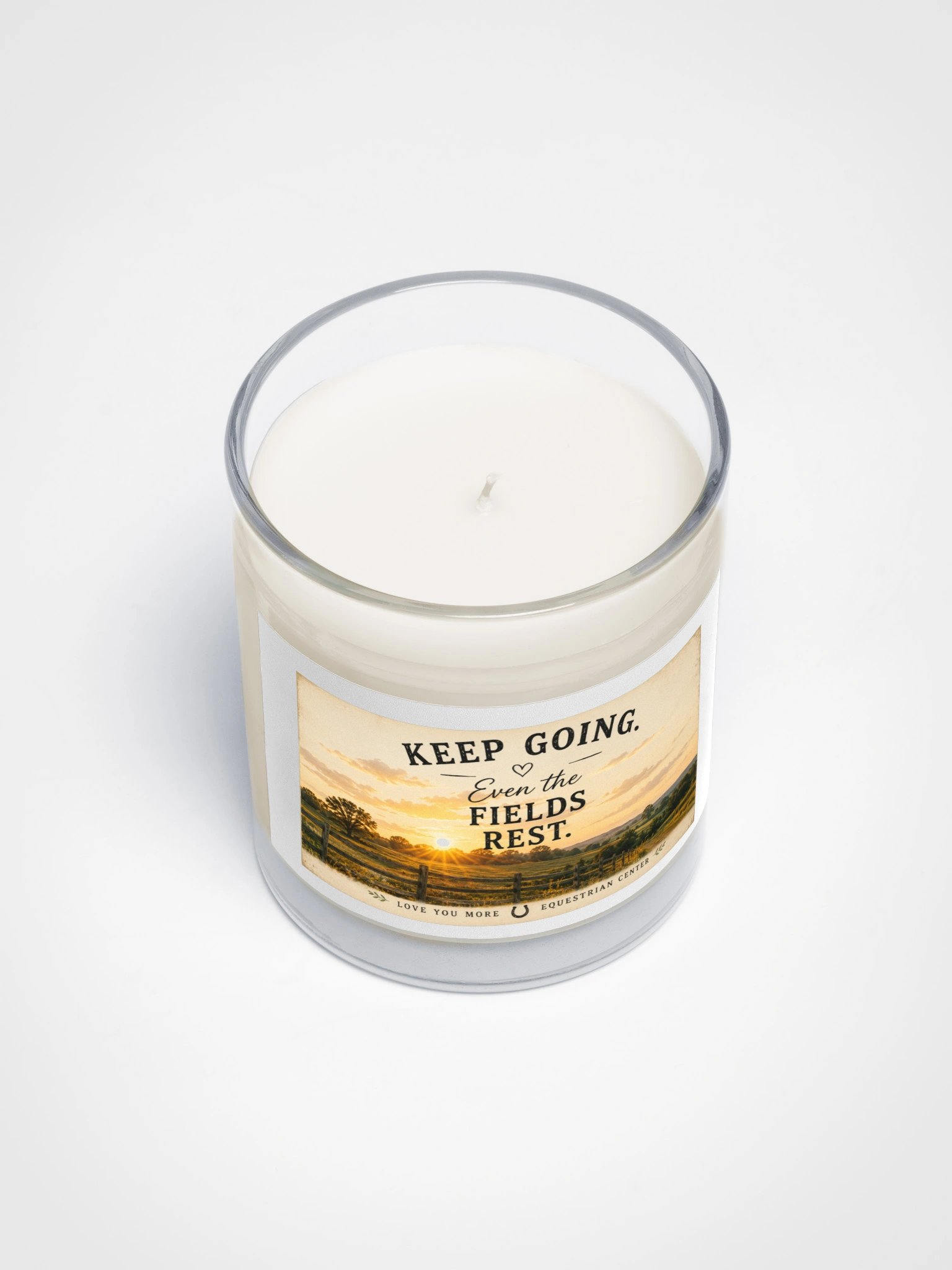 Keep Going. Even the Fields Rest. Soy Candle product image (3)