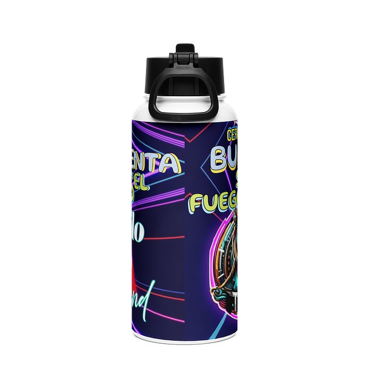 Cero Bulto, Solo Fuego" Premium Water Bottle - Tranquilo Quieto Brand product image (2)