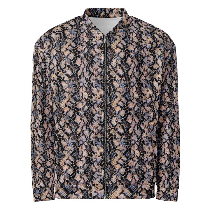 Best Snake Skin Bomber Jacket product image (1)