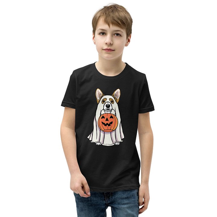 Halloween Pembroke Welsh Corgi(Fawn) Youth T-Shirt product image (1)