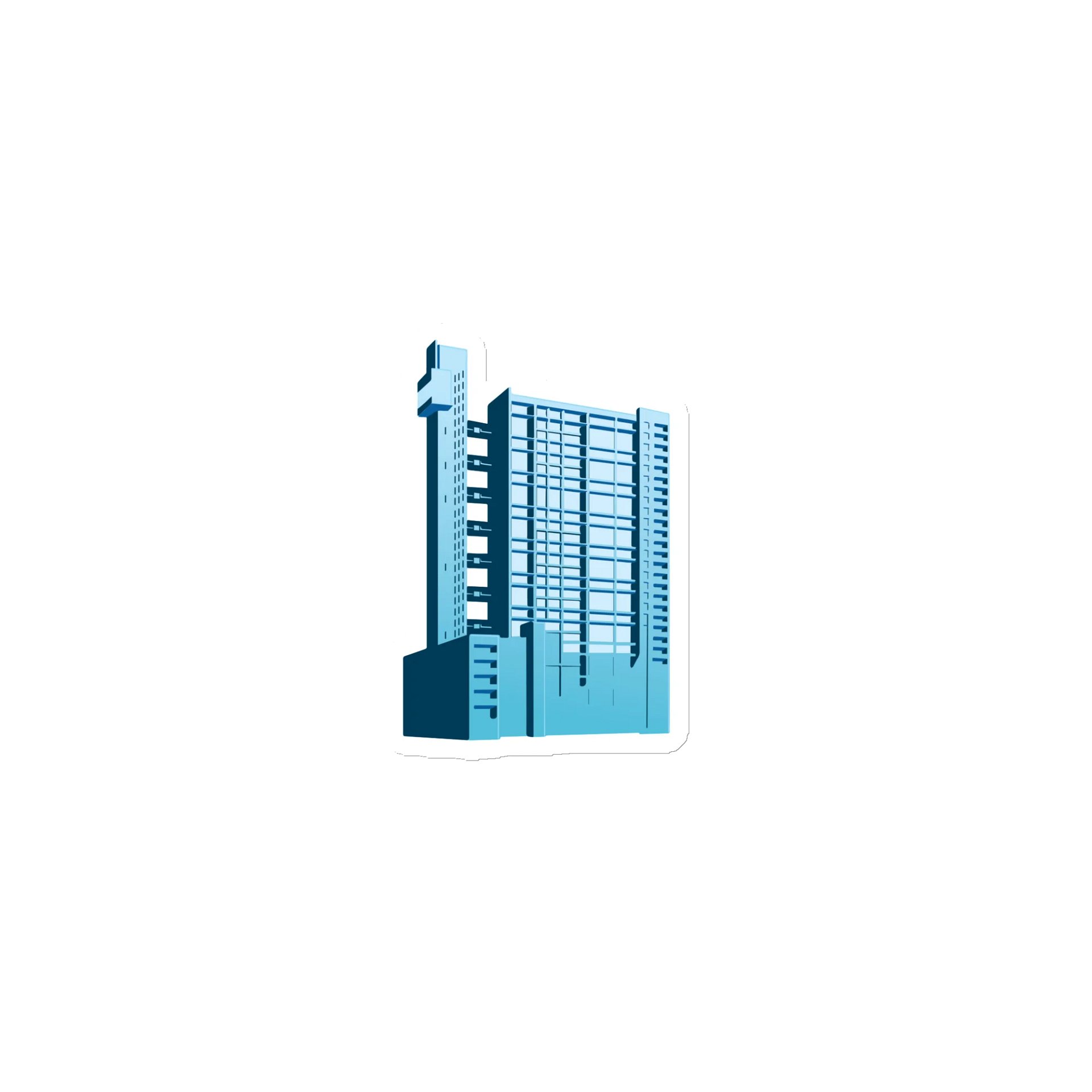 Trellick Colour Magnet | Blue product image (1)