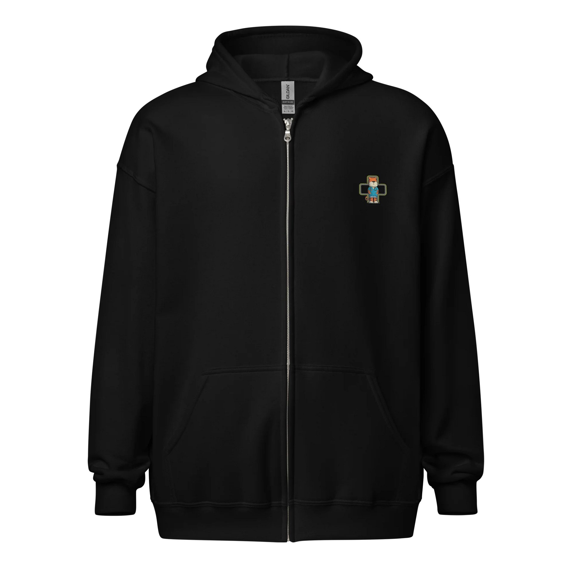 Nurse Coffee Zip Hoodie for Nursing Students product image (4)