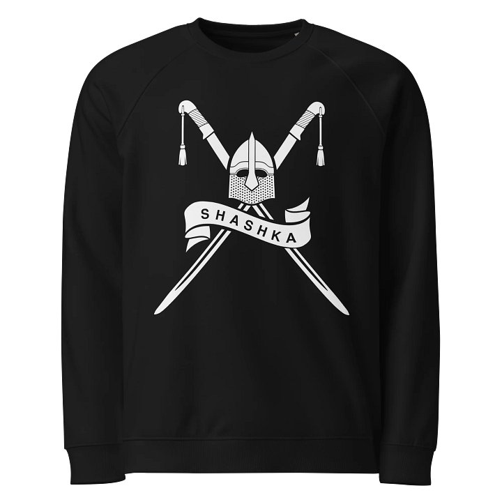 Organic Raglan Sweatshirt - white Shashka product image (1)