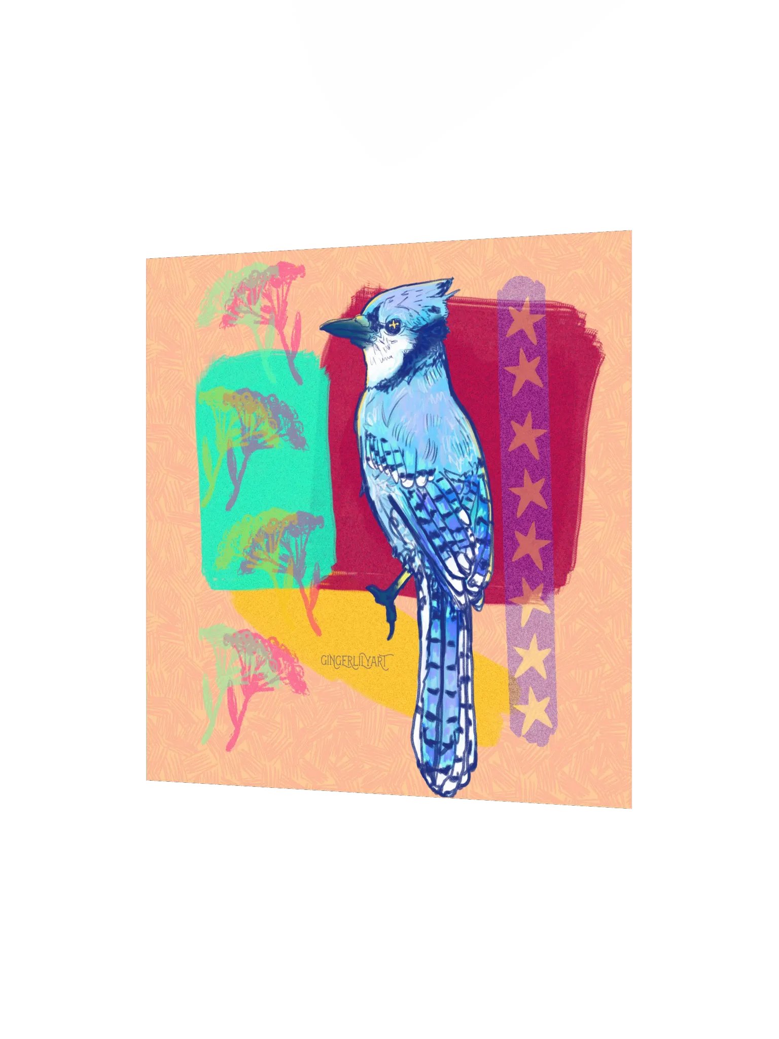blue jay print product image (5)
