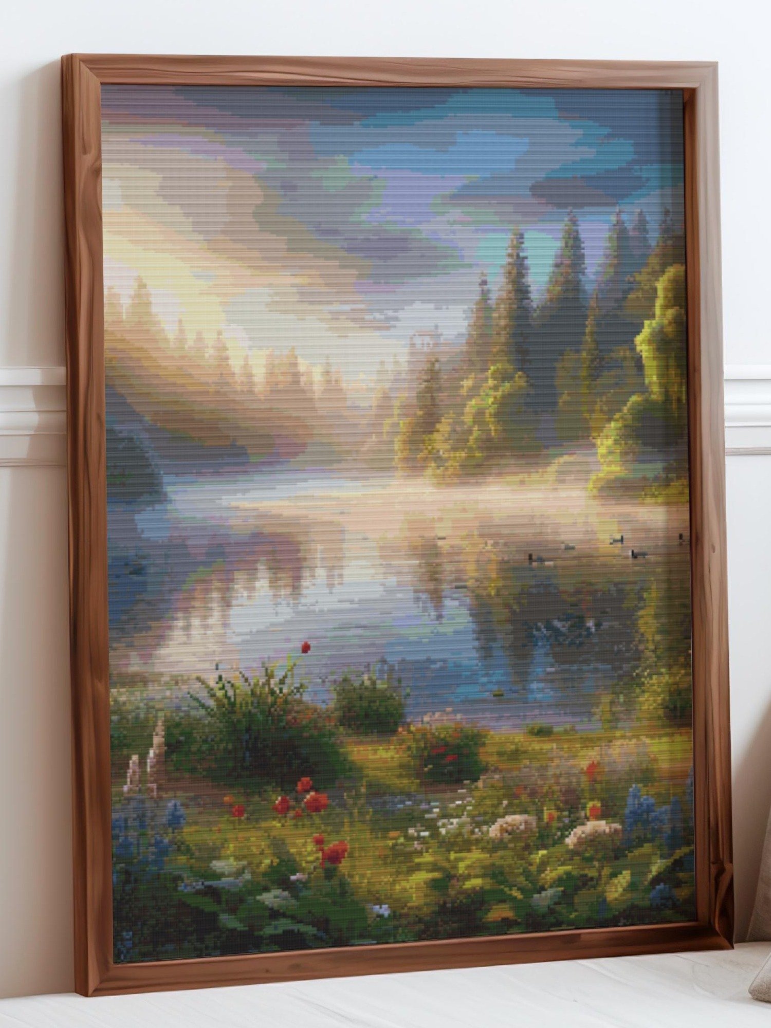 Morning Glow Cross Stitch Pattern product image (3)