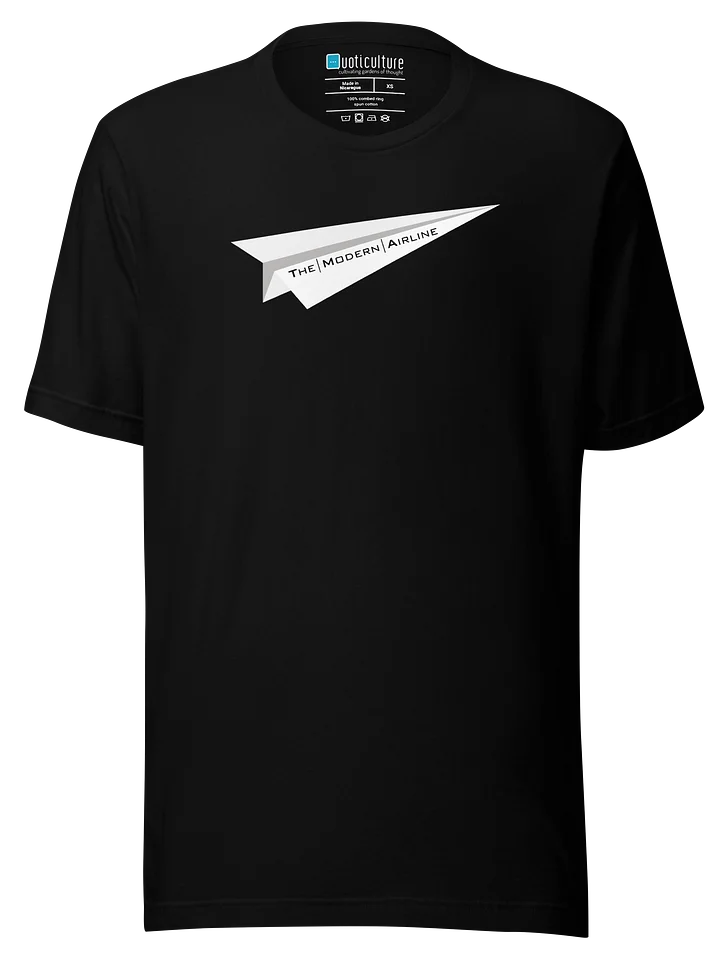 The Modern Airline Paper Plane Unisex T-Shirt product image (1)