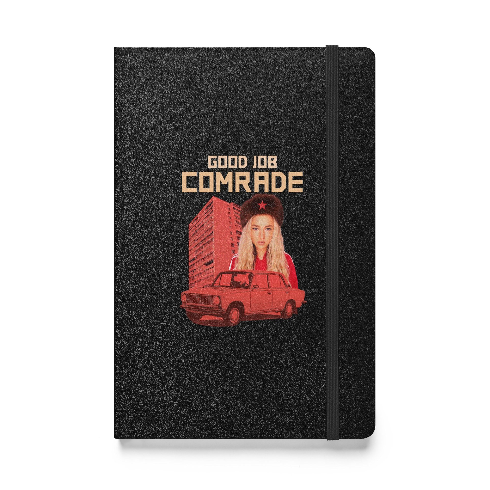 GOOD JOB COMRADE Notebook black product image (1)