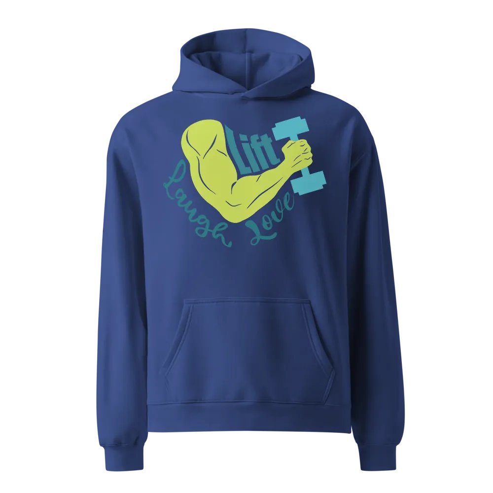 Lift Laugh Love Colorful Flex Pump Cover Hoodie product image (1)