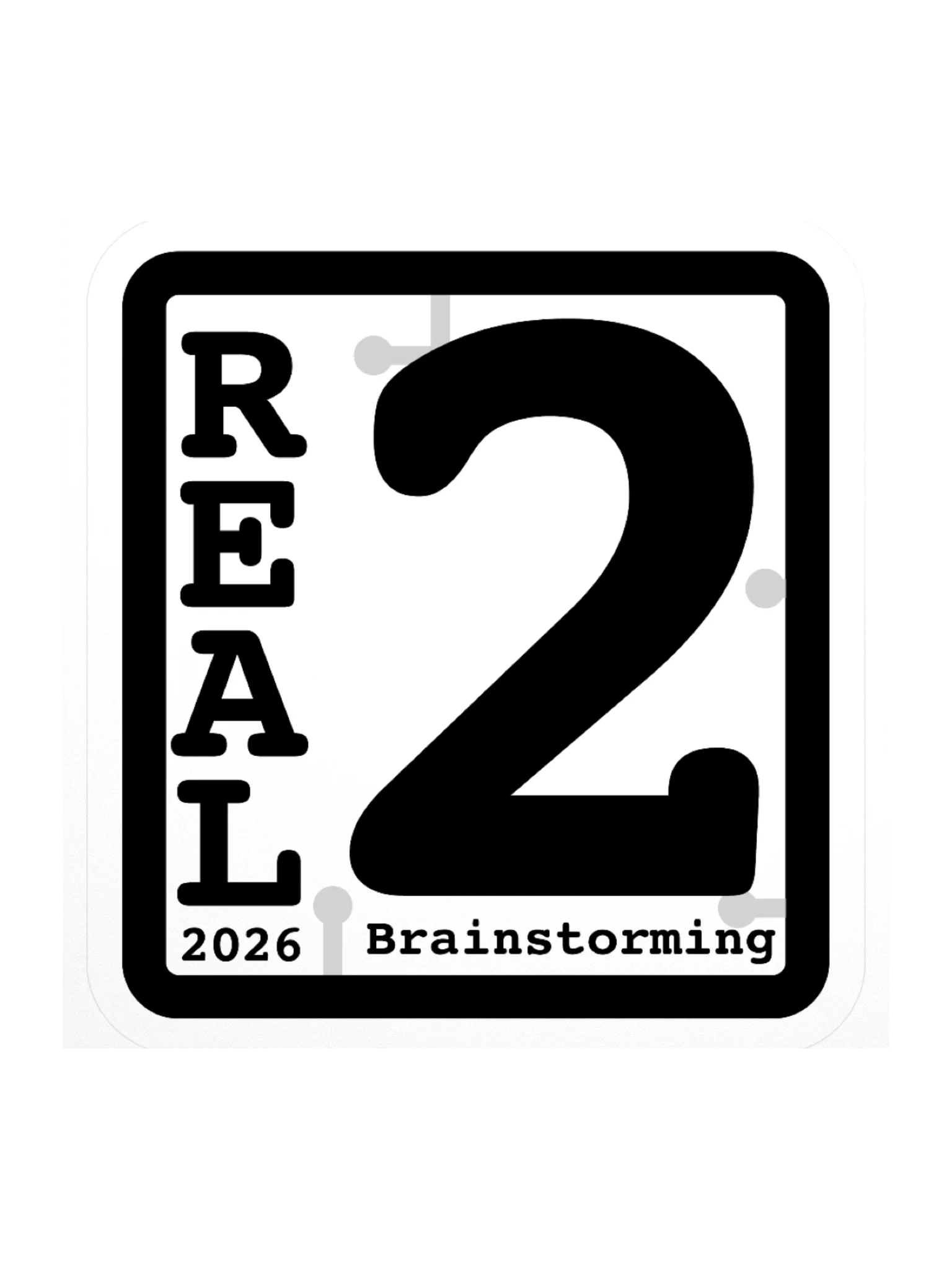 REAL 2 Sticker product image (1)
