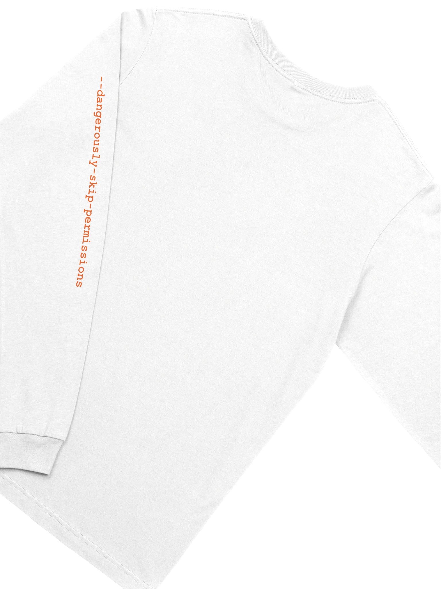--dangerously-skip-permissions long sleeve tee product image (4)