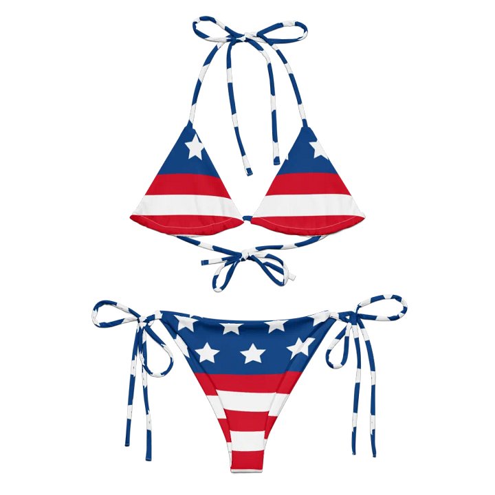 Stars & Stripes All-Over Bikini Set product image (1)