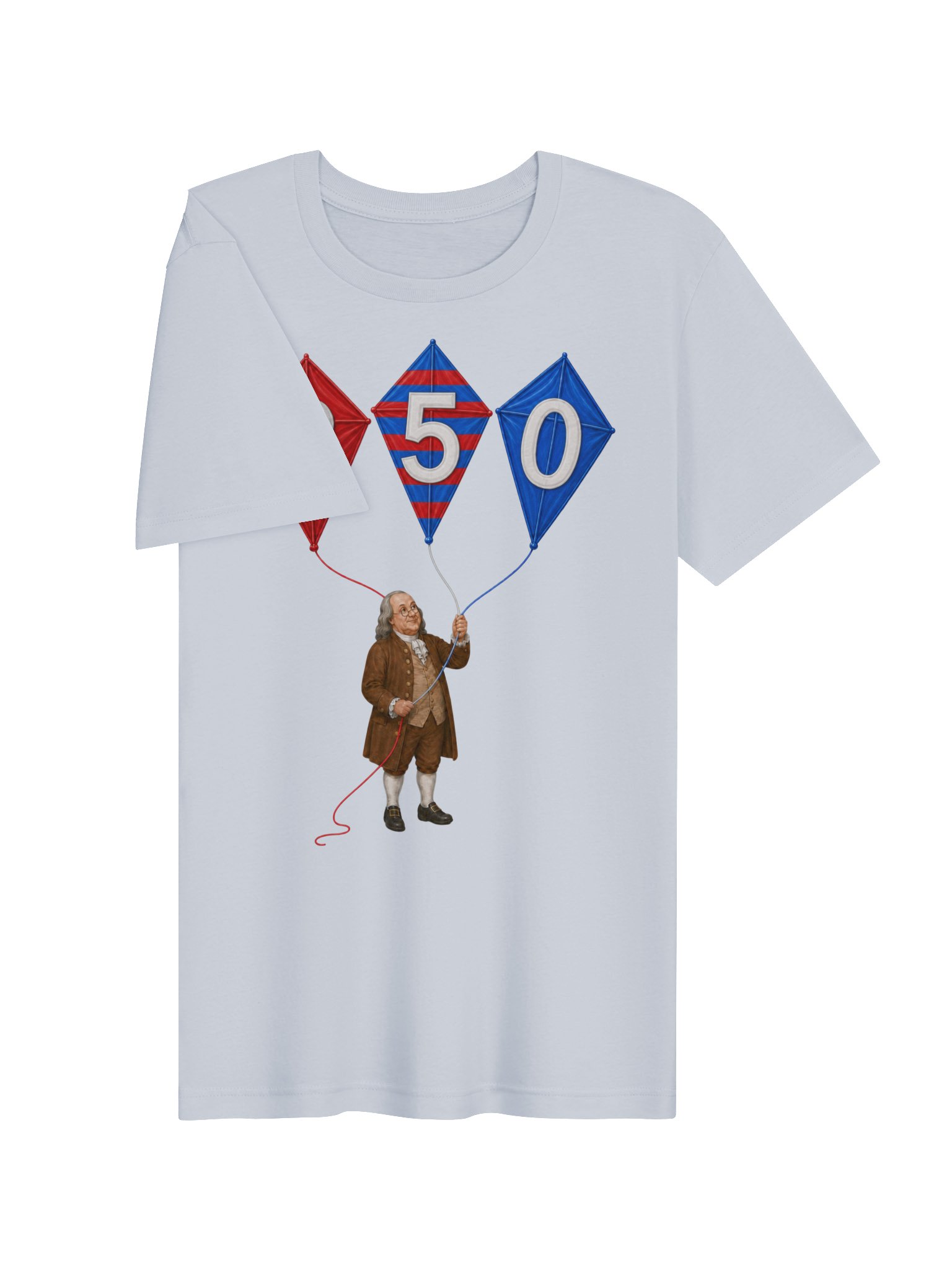 Ben Franklin 250 Kite Tee | USA T-Shirt product image (63)
