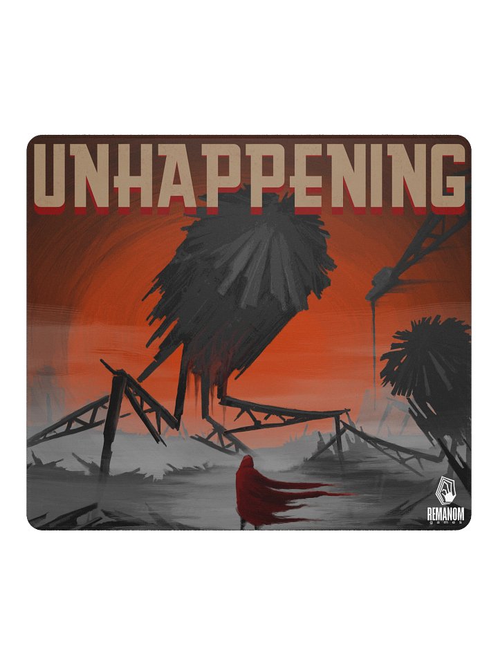 Unhappening Key Art Gaming Mouse Pad product image (2)