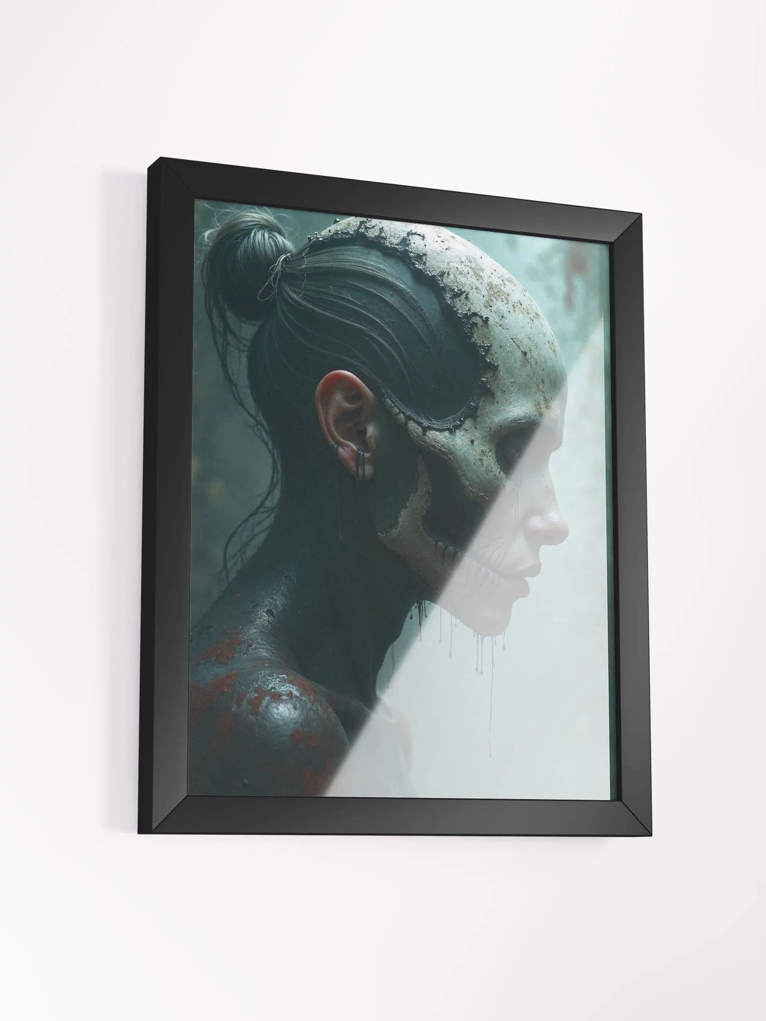 Decayed Identity Framed Print product image (15)