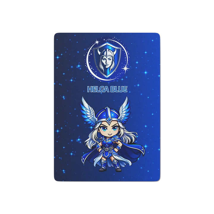 Helga Blue Chaos Valkyrie Poker Playing Cards product image (1)