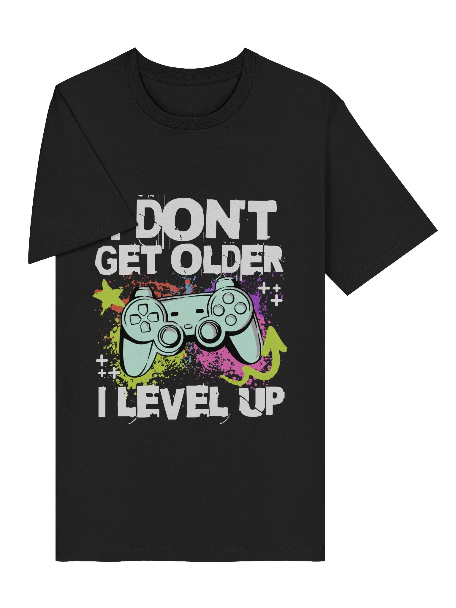 Splatter Game Controller T-Shirt product image (31)
