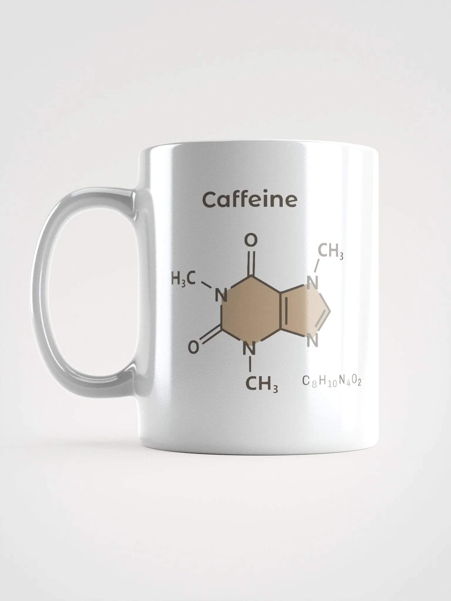 Caffeine Chemical Structure - Ceramic Mug product image (16)