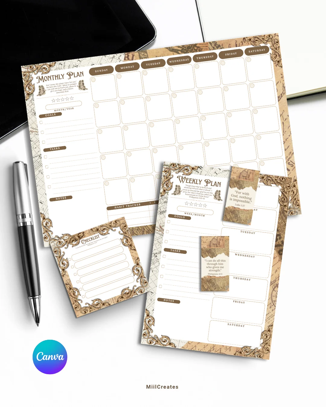 Vintage Stationery Template product image (2)