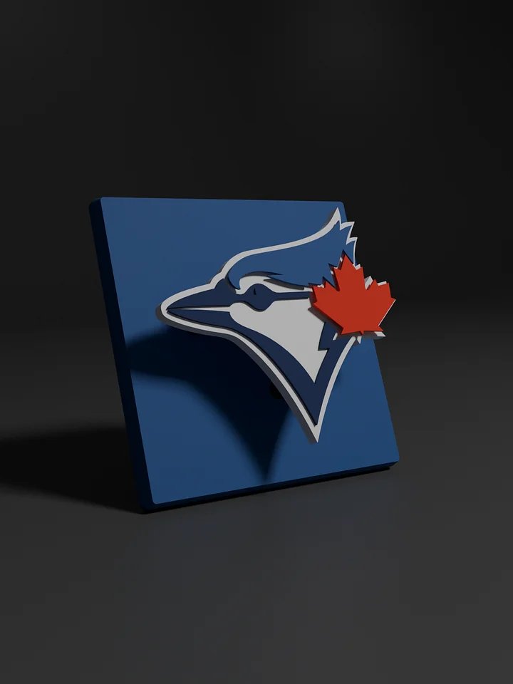 Toronto Blue Jays 3D Printed Floating Logo Sign (Digital File Only) product image (1)