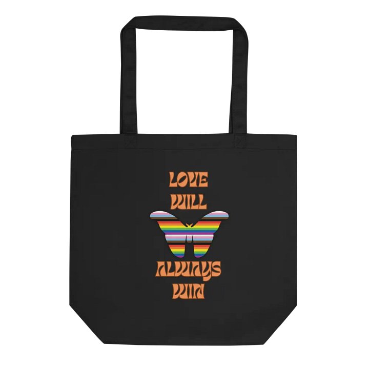 Love Will Always Win Butterfly Eco-Friendly Tote Bag product image (1)