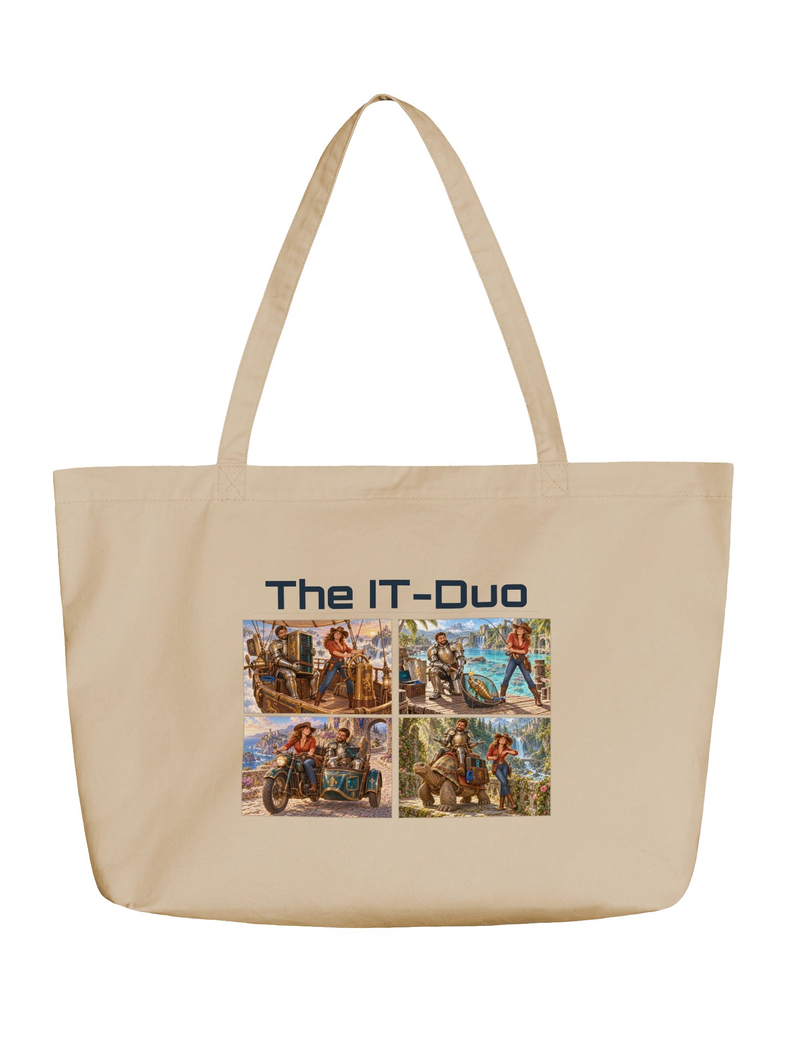 PATB The IT-Duo Four Worlds Cotton Tote product image (1)