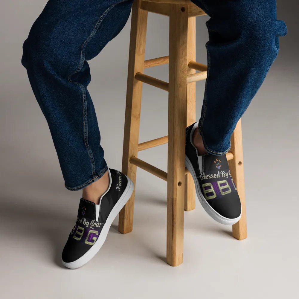 BBG Black Men's Slip Ons product image (1)
