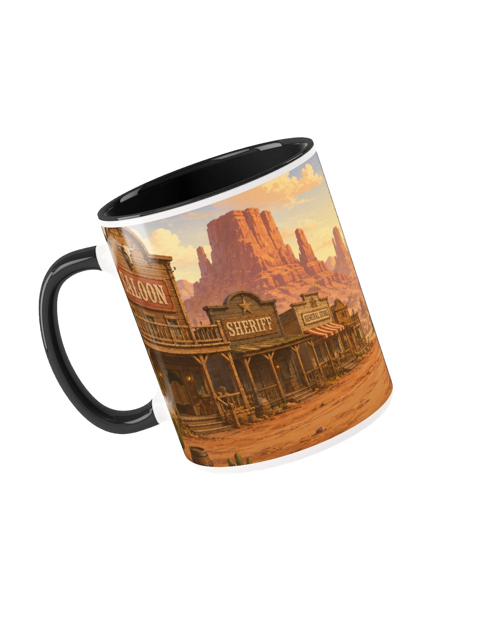 Wild West Town Color-Inside Mug product image (27)